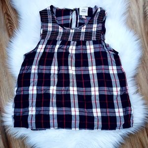 ⭐️PLAID SLEEVELESS TOP